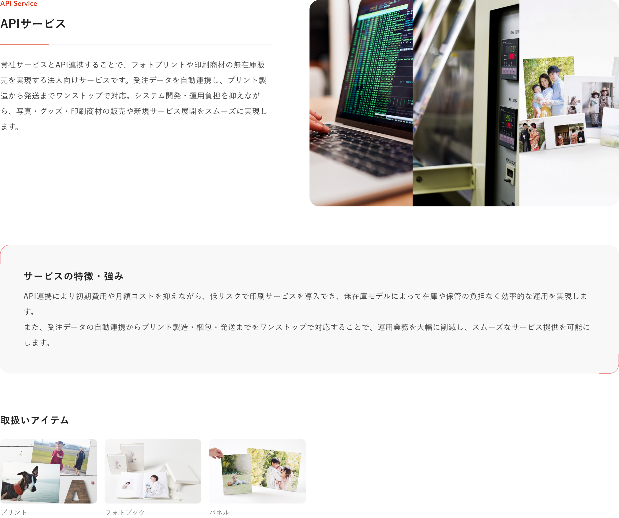 システム・API・DXソリューション